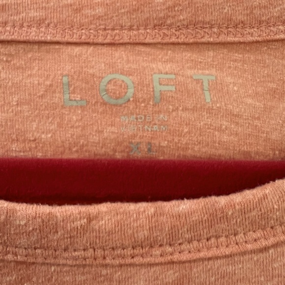 LOFT flutter sleeve top - Picture 2 of 2